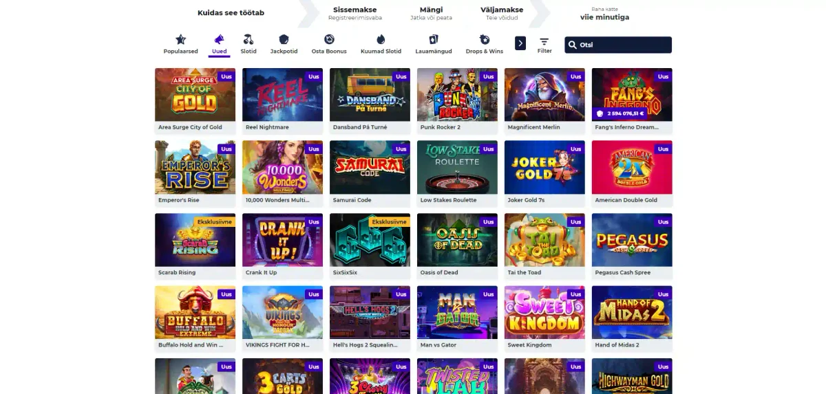 Boost Casino Eesti (2025)🎖️250€ + 50 ...